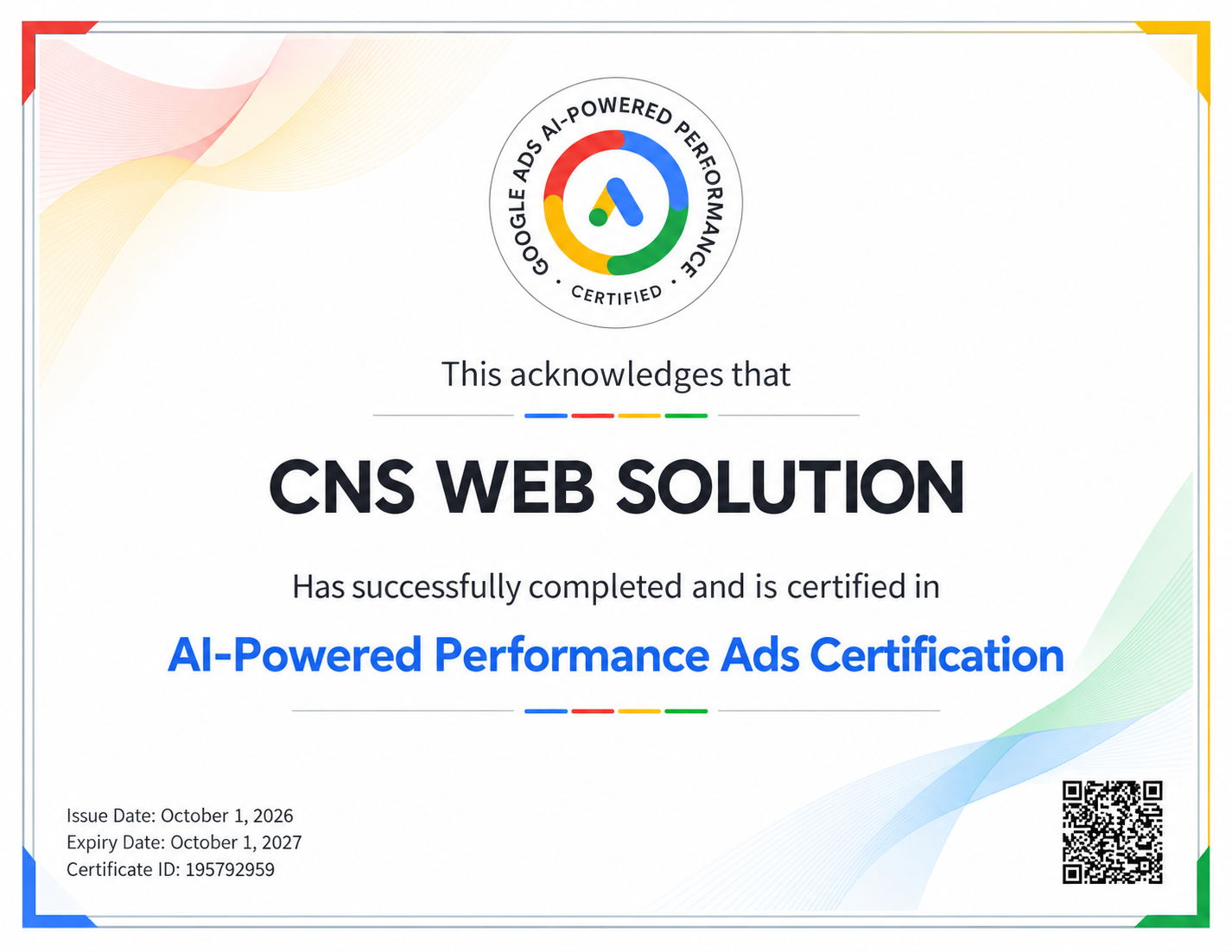 Google certification