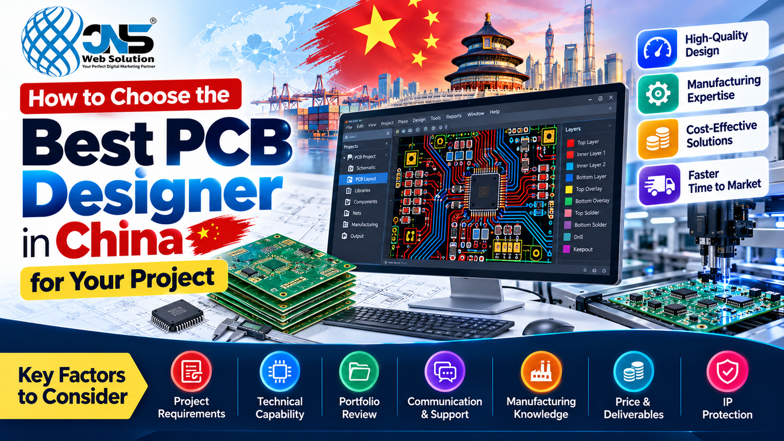 How to Choose the Best PCB Designer in China for Your Project